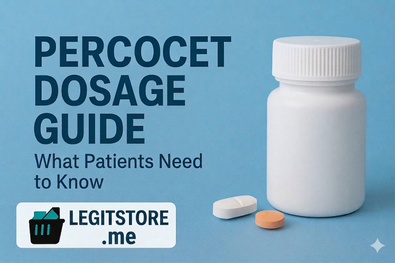Percocet Dosage Guide: What Patients Need to Know in 2026